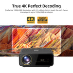 AUN U001 4K 18000 Lumen Tragbarer Heimkino LED HD Digitalprojektor, US-Stecker, UK-Stecker, AU-Stecker