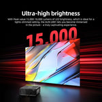 AUN U001 4K 18000 Lumen Tragbarer Heimkino LED HD Digitalprojektor, US-Stecker, UK-Stecker, AU-Stecker