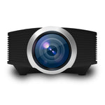 YG510 1200 LUX 800*480 LED Projektor HD Heimkino, Unterstützt HDMI & VGA & AV & TF & USB, YG510 Schwarz