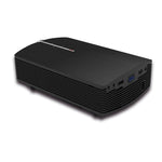YG510 1200 LUX 800*480 LED Projektor HD Heimkino, Unterstützt HDMI & VGA & AV & TF & USB, YG510 Schwarz