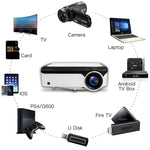 Wejoy L6 5 Zoll 200 ANSI Lumen 1920 x 1080P Android 6.0 HD Bluetooth 4.0 WiFi HD Smart Projektor, Unterstützt AV / VGA / HDMI / 2 x USB / RJ45, 1G+8G, Android 6.0