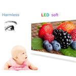 Wejoy L6 5 Zoll 200 ANSI Lumen 1920 x 1080P Android 6.0 HD Bluetooth 4.0 WiFi HD Smart Projektor, Unterstützt AV / VGA / HDMI / 2 x USB / RJ45, 1G+8G, Android 6.0