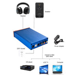 NK-P90 Audio-DAC-Decoder Glasfaser Koaxial Digital Audioverstärker