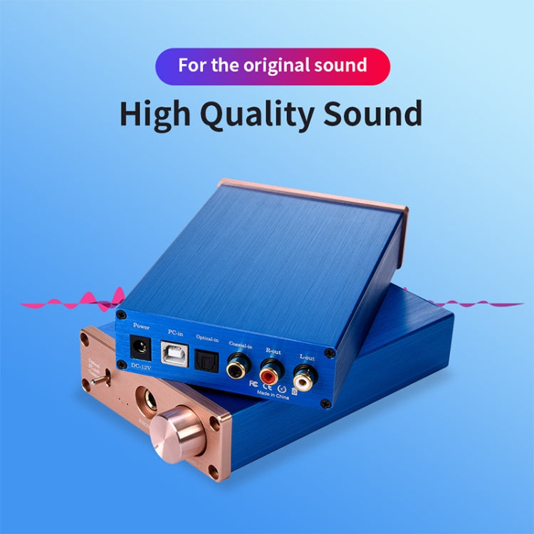 NK-P90 Audio-DAC-Decoder Glasfaser Koaxial Digital Audioverstärker