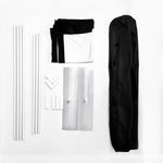 Outdoor-Halterung faltbarer Polyester-Projektor-Folienvorhang, Größe: 100 Zoll (16:9), Größe: 100 Zoll