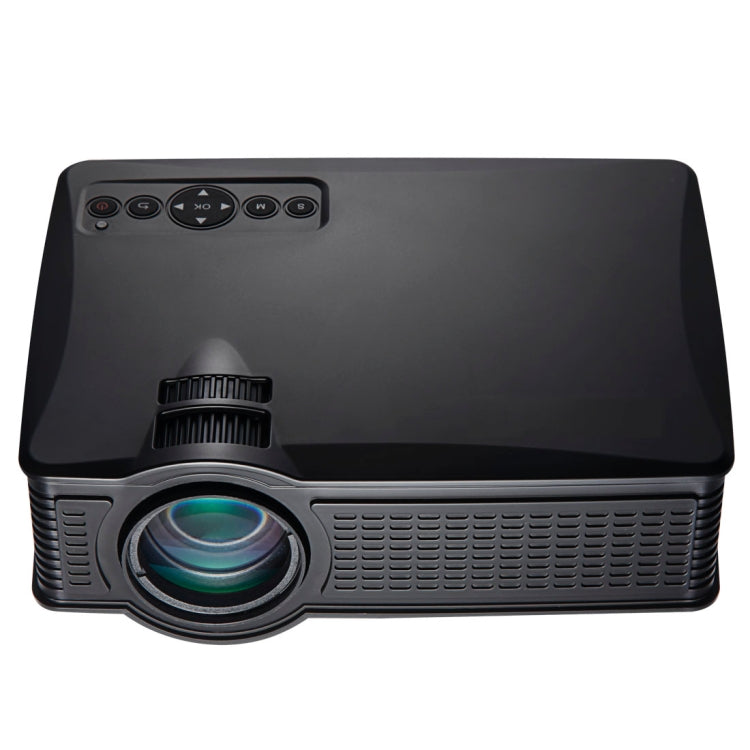 LY-50 1800 Lumen 1280x800 Heimkino LED-Projektor mit Fernbedienung, unterstützt AV & USB & VGA & HDMI, LY-50