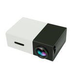 YG300 400LM Tragbarer Mini Heimkino LED-Projektor mit Fernbedienung, unterstützt HDMI, AV, SD, USB Schnittstellen