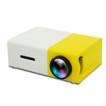 YG300 400LM Tragbarer Mini Heimkino LED-Projektor mit Fernbedienung, unterstützt HDMI, AV, SD, USB Schnittstellen