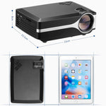 Wejoy L1 80 Lumen 4 Zoll LCD-Technologie HD 800*480 Pixel Projektor, VGA, HDMI, L1