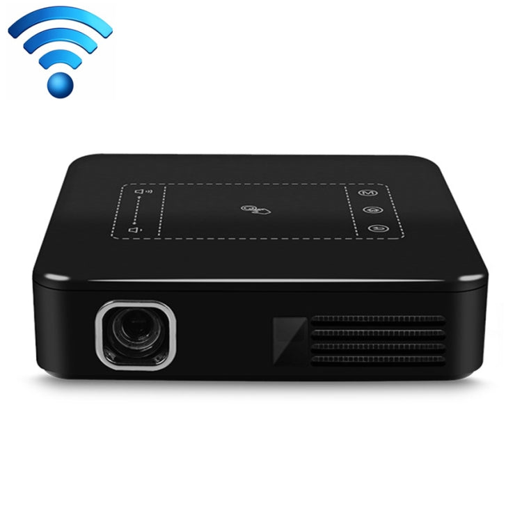 D13 2+16G 854 x 480 Android 7.1.2 Mini Taschenprojektor 4K DLP Smart Handheld LED WLAN Heimkino Projektor, unterstützt USB / TF / HDMI