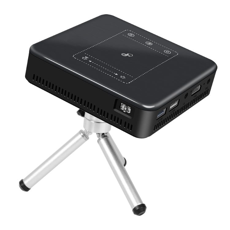 D13 2+16G 854 x 480 Android 7.1.2 Mini Taschenprojektor 4K DLP Smart Handheld LED WLAN Heimkino Projektor, unterstützt USB / TF / HDMI