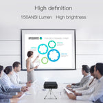 D13 2+16G 854 x 480 Android 7.1.2 Mini Taschenprojektor 4K DLP Smart Handheld LED WLAN Heimkino Projektor, unterstützt USB / TF / HDMI