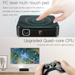 D13 2+16G 854 x 480 Android 7.1.2 Mini Taschenprojektor 4K DLP Smart Handheld LED WLAN Heimkino Projektor, unterstützt USB / TF / HDMI