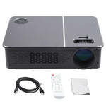Wejoy L5 Heimkino Einstellbarer Optischer Keystone Full HD 1080P LED LCD Videoprojektor mit Fernbedienung
