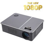 Wejoy L5 Heimkino Einstellbarer Optischer Keystone Full HD 1080P LED LCD Videoprojektor mit Fernbedienung