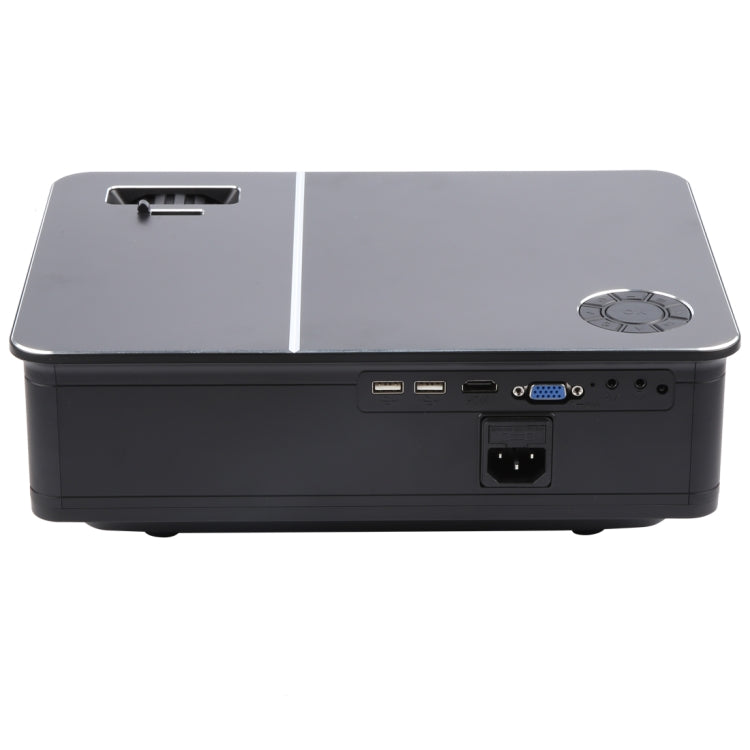 Wejoy L5 Heimkino Einstellbarer Optischer Keystone Full HD 1080P LED LCD Videoprojektor mit Fernbedienung