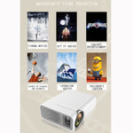 YG520 800x480 1800LM Mini LED Projektor Heimkino, unterstützt HDMI & AV & SD & USB & VGA, Mobiltelefon-Version, Mobiltelefon-Version