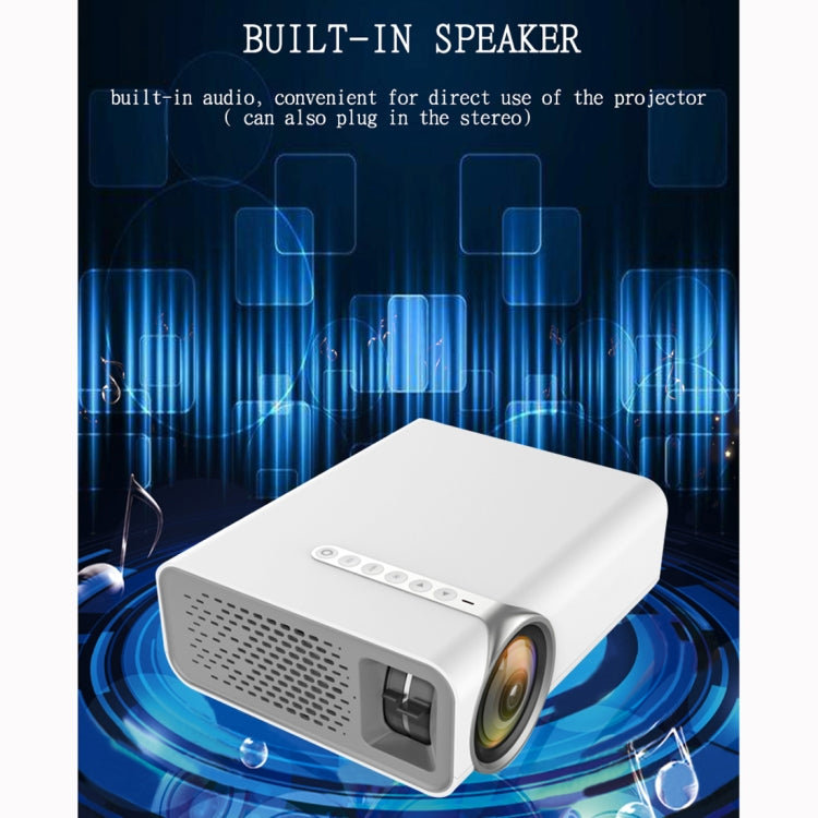 YG520 800x480 1800LM Mini LED Projektor Heimkino, unterstützt HDMI & AV & SD & USB & VGA, Mobiltelefon-Version, Mobiltelefon-Version