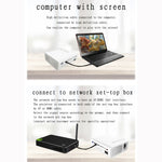 YG520 800x480 1800LM Mini LED Projektor Heimkino, unterstützt HDMI & AV & SD & USB & VGA, Mobiltelefon-Version, Mobiltelefon-Version