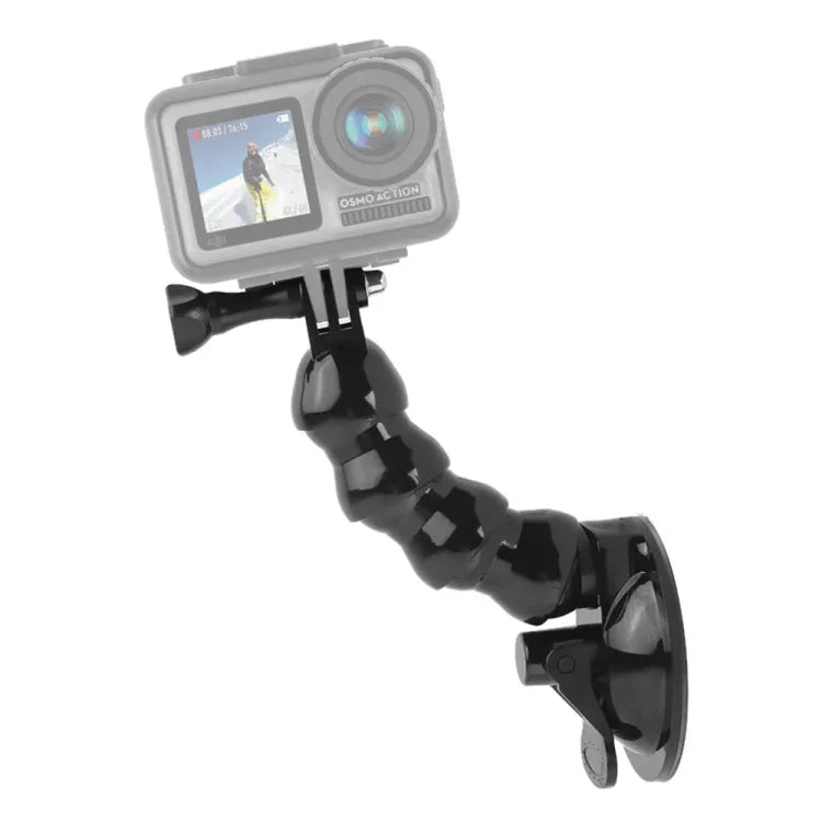 Saugnapf-Flexklemme für GoPro, Insta360, DJI und andere Action-Kameras, Jaws Flexklemme