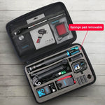 RUIGPRO Stoßfeste, wasserdichte Transportbox für DJI Osmo Action, Größe: 28 cm x 19,7 cm x 6,8 cm, Mittel