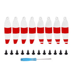 8PCS/Set Sunnylife 4726F-CS Geräuscharme Schnellwechsel-Propeller Drohnenzubehör für DJI Mavic Mini, 4726F-CS (Gelb), 4726F-CS (Blau), 4726F-CS (Rot)