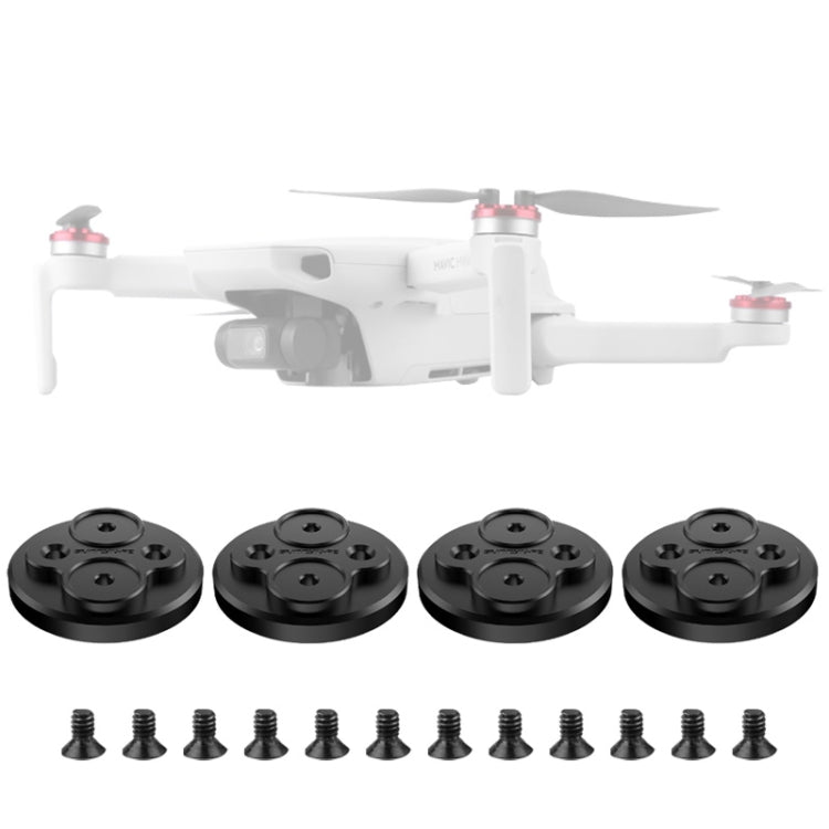 4 Stück Sunnylife Motorschutzabdeckung aus Metall für DJI Mavic Mini 1 / Mini 4K / DJI Mini 2 SE