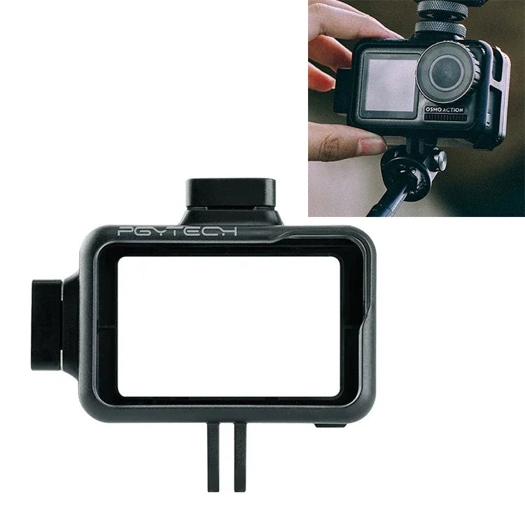 PGYTECH P-11B-010 Sportkamera-Kaninchenkäfig-Zubehör Vlog für DJI Osmo Action