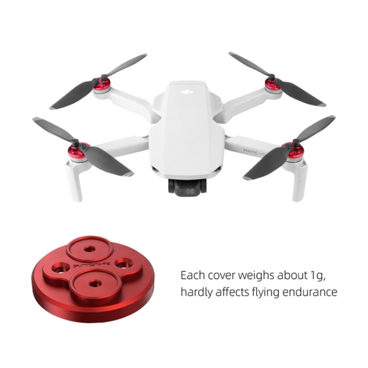 4 Stück Sunnylife Motor-Metallschutzabdeckung für DJI Mini 2