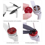 4 Stück Sunnylife Motor-Metallschutzabdeckung für DJI Mini 2