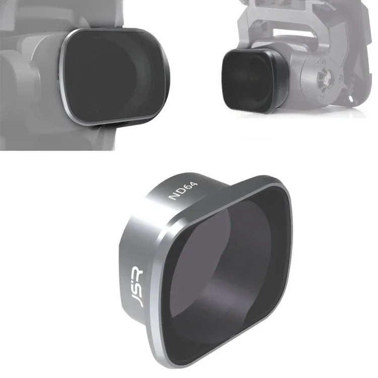 JSR KS ND64 Objektivfilter für DJI FPV, Aluminiumlegierungsrahmen, ND64