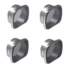 JSR KS 4-in-1 ND4+ND8+ND16+ND32 Objektivfilter für DJI FPV, Aluminiumlegierungsrahmen, 4-in-1 ND