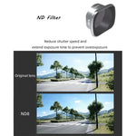 JSR KS 4-in-1 ND4+ND8+ND16+ND32 Objektivfilter für DJI FPV, Aluminiumlegierungsrahmen, 4-in-1 ND