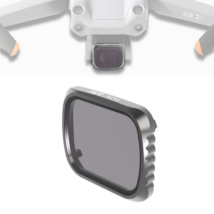 JSR KS ND4 Objektivfilter für DJI Air 2S, Aluminiumrahmen, ND4