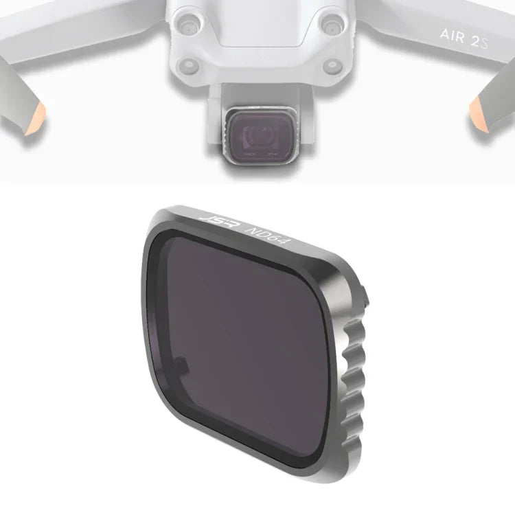 JSR KS ND64 Objektivfilter für DJI Air 2S, Aluminiumrahmen, ND64