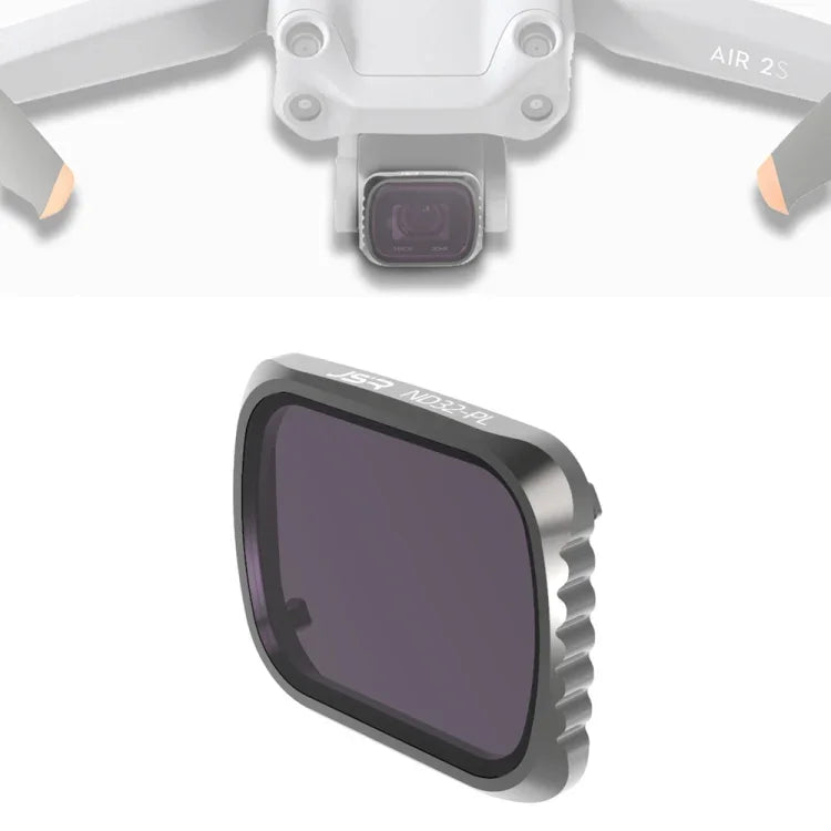 JSR KS ND32PL Objektivfilter für DJI Air 2S, Aluminiumrahmen, ND32PL