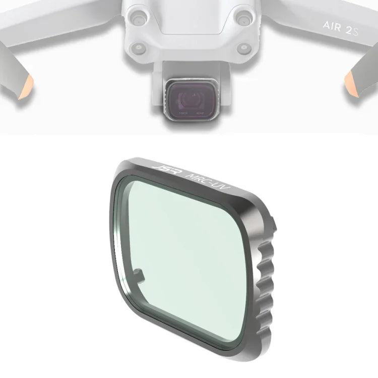JSR KS MCUV-Objektivfilter für DJI Air 2S, Aluminiumrahmen, MCUV