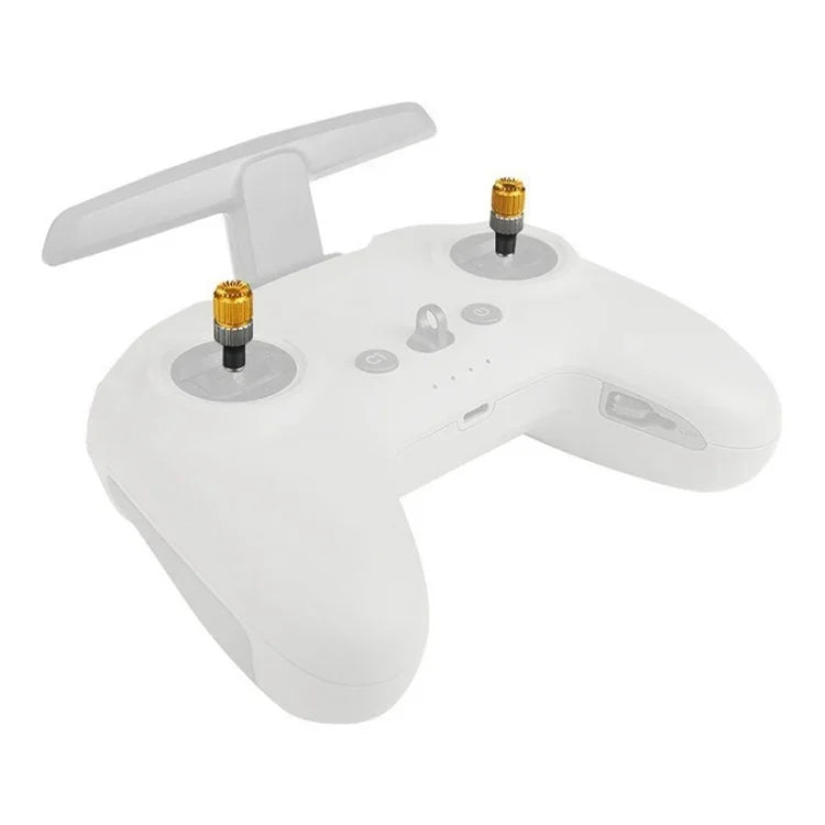 RCSTQ Zweifarbiger, einziehbarer Daumen-Joystick für DJI FPV Combo Drohnenfernsteuerung, für DJI FPV Zweifarbig