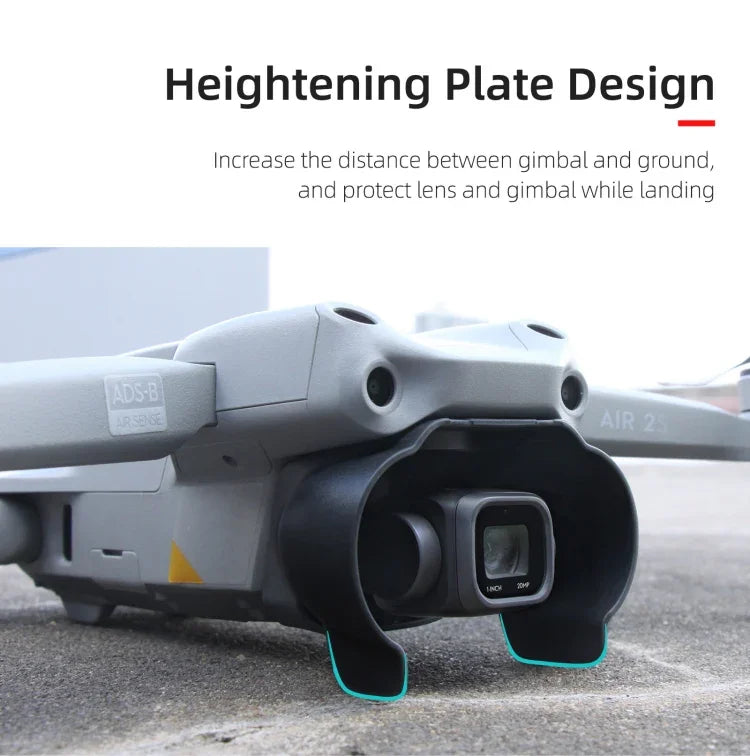 Sunnylife A2S-Q9350 Gegenlichtblende für Kameraobjektive für DJI Air 2S / Mavic Air 2, für DJI Air 2S