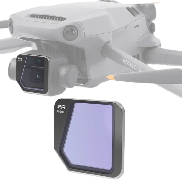 JSR Drone Nachtlichtverschmutzungs-Reduzierungsfilter für DJI Mavic 3, Nacht