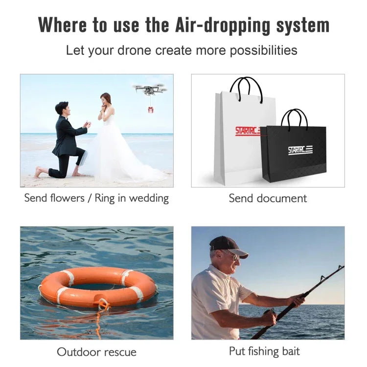 Für DJI Mavic 3 STARTRC Air-Dropping System Thrower Parabolic, Für DJI Mavic 3