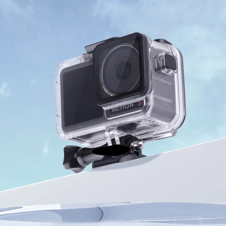 Für DJI Osmo Action 3 / 4 Touchscreen 5m Unterwasser wasserdichtes Gehäuse Tauchkoffer