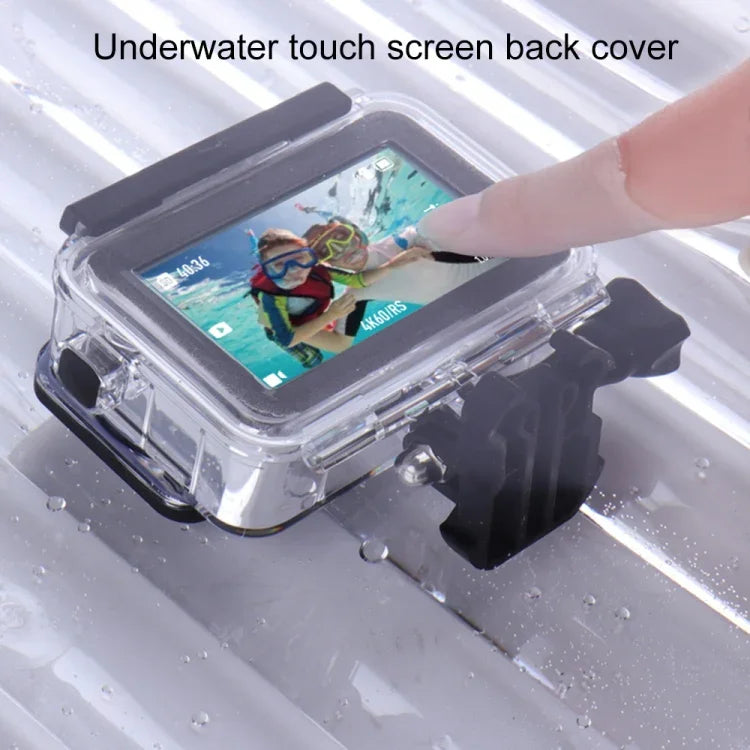 Für DJI Osmo Action 3 / 4 Touchscreen 5m Unterwasser wasserdichtes Gehäuse Tauchkoffer