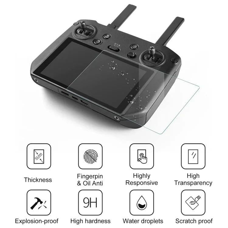 Explosionsgeschützte Displayschutzfolie aus gehärtetem Glas für DJI RC Pro