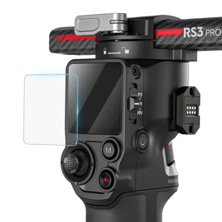 Explosionsgeschützte Displayschutzfolie aus gehärtetem Glas für DJI RS3 / RS3 Pro