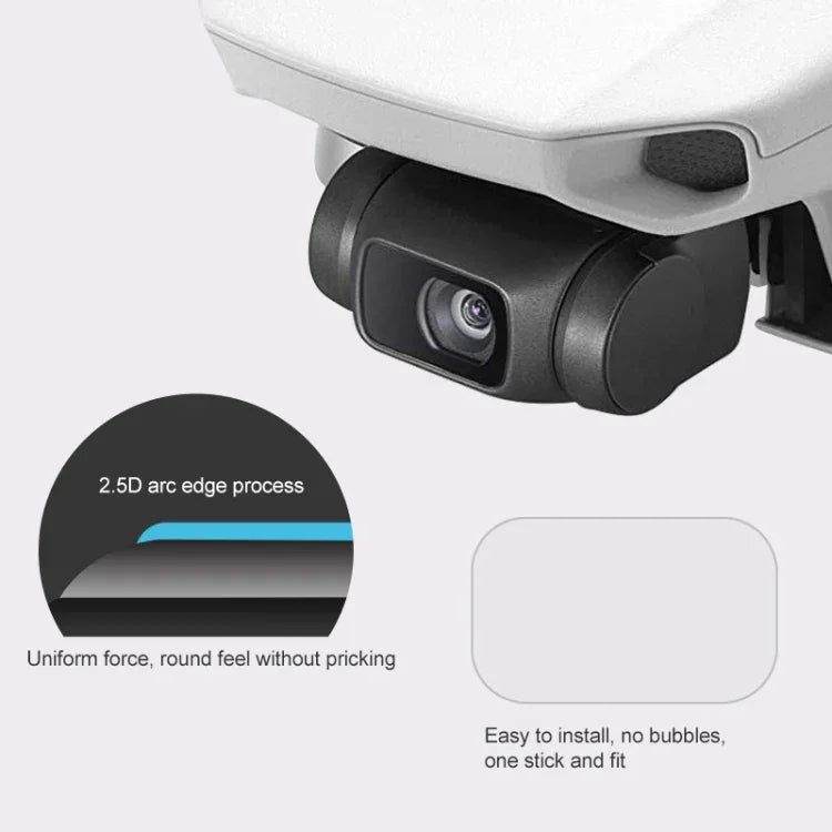 Explosionsgeschützte Objektivfolie aus gehärtetem Glas für DJI Mavic mini Drohnen, für DJI Mavic mini
