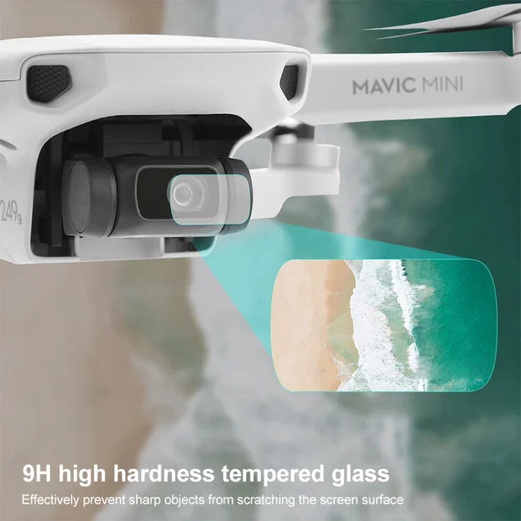 Explosionsgeschützte Objektivfolie aus gehärtetem Glas für DJI Mavic mini Drohnen, für DJI Mavic mini