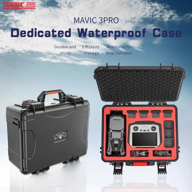 STARTRC ABS Wasserdichter und stoßfester Koffer für DJI Mavic 3 Pro / RC / RC Pro, für DJI Mavic 3 Pro / RC / RC Pro