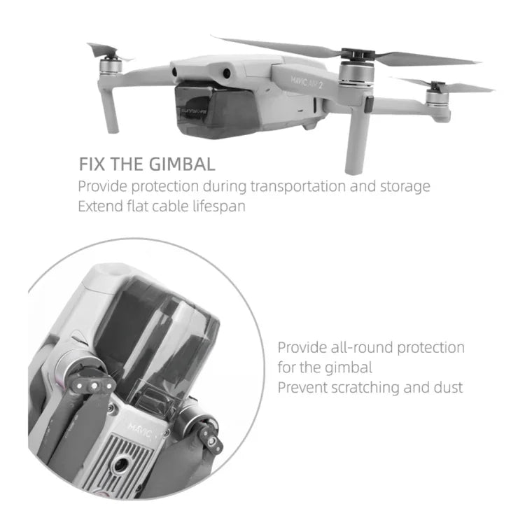Sunnylife Objektivschutzabdeckung für DJI Mavic Air 2, passend für DJI Mavic Air 2