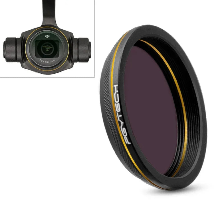 PGYTECH X4S-MRC CPL Goldrand-Linsenfilter für DJI Inspire 2 / X4S Gimbal-Kamera-Drohnenzubehör, CPL